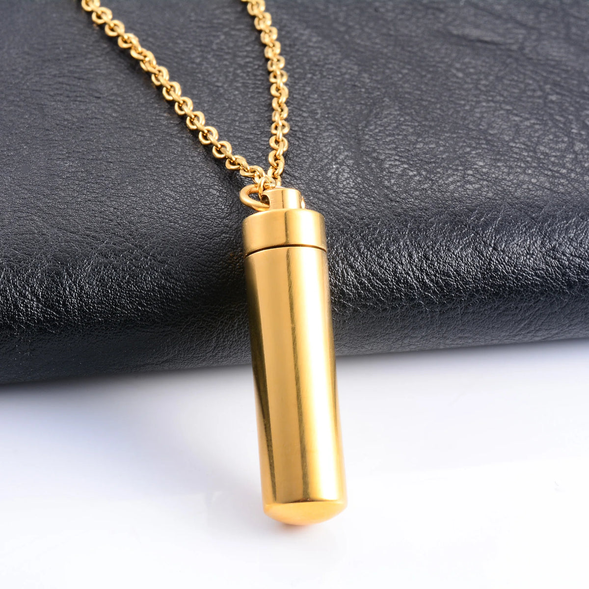 Cylinder Keepsake Urn Necklace