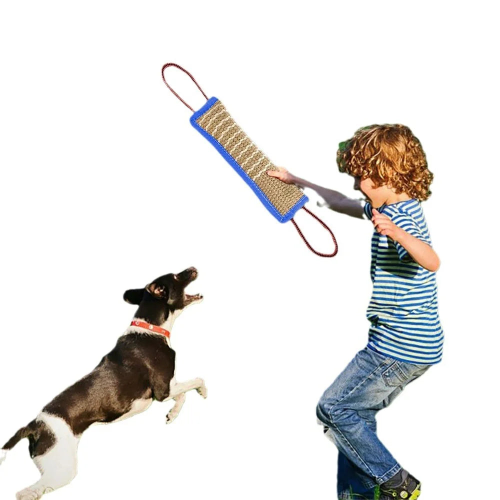 Jute Bite Tug for Dog Training