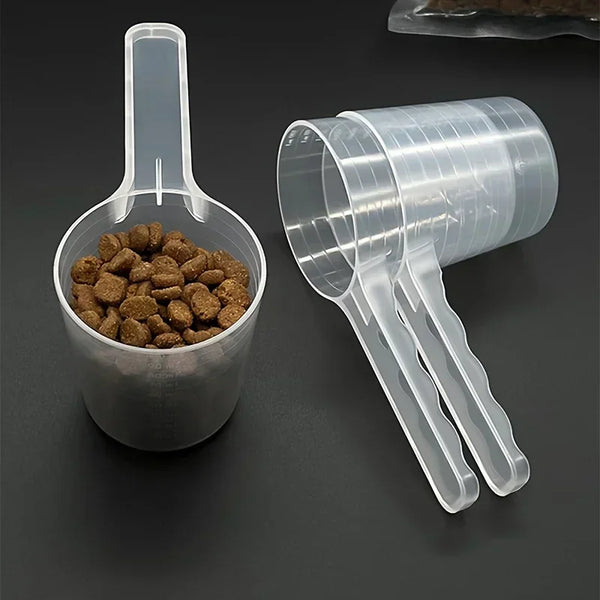 Pet Food Measuring Scoop with Scale