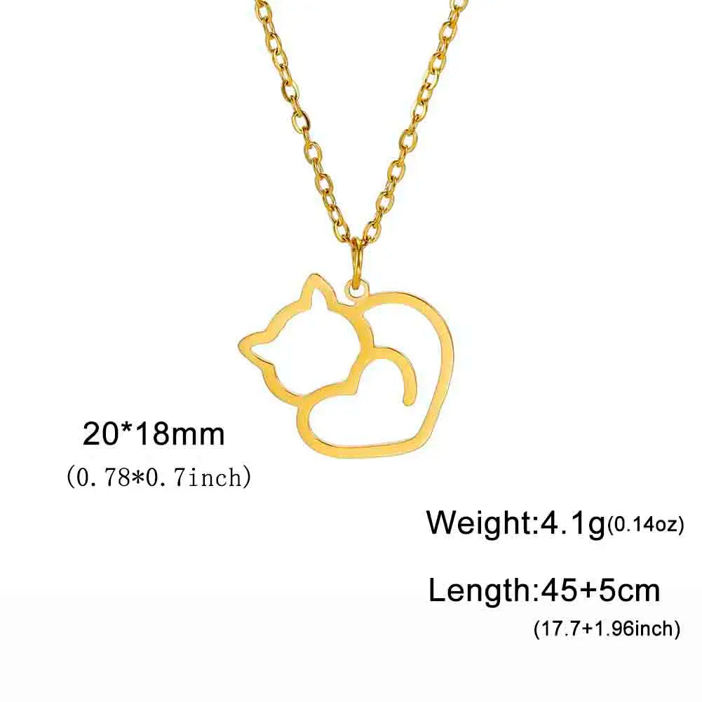 Little Kitten Pendant Necklace
