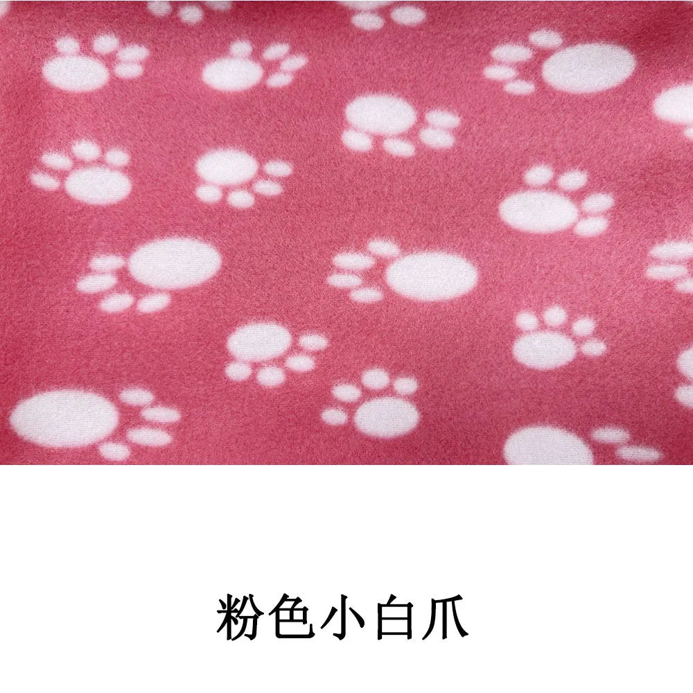 Soft Fleece Pet Blanket - Paw 2 / 60 x 70 cm
