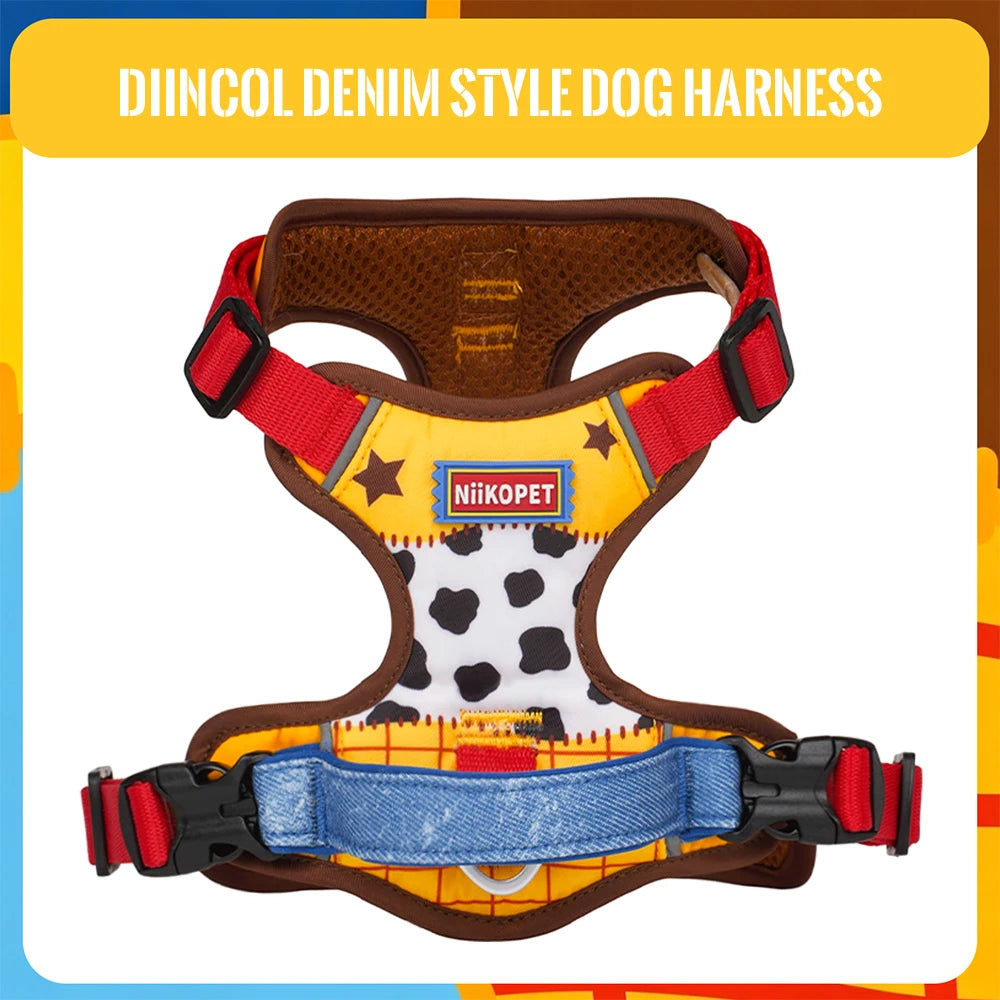 Printed Mesh Harness, Optional Lead - Harness only / XXS