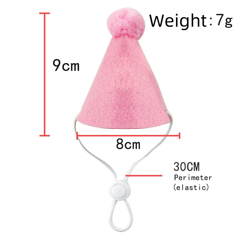 Pet Birthday Hat and Bandana Set