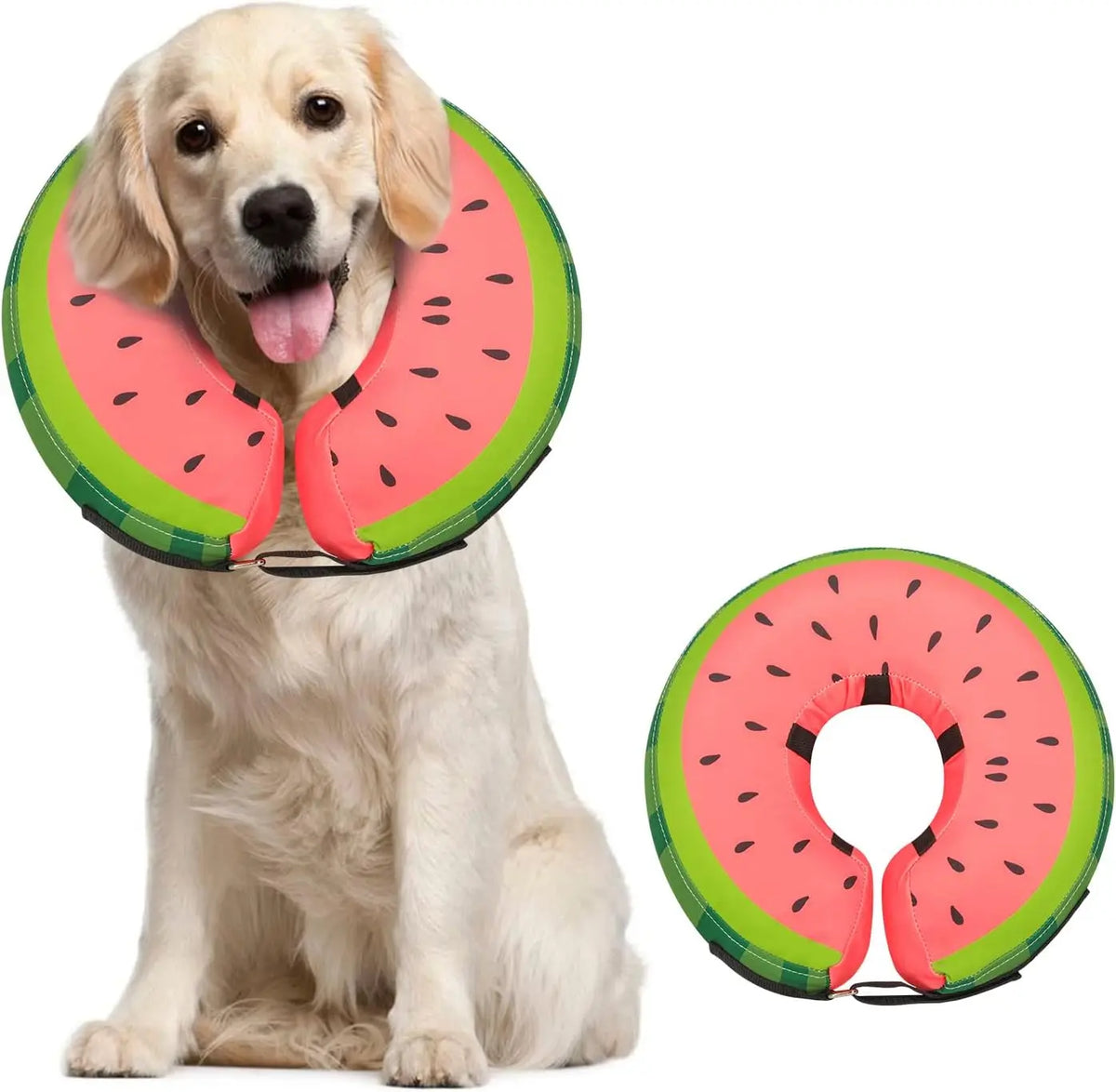 Inflatable Recovery Collar - Rose / S
