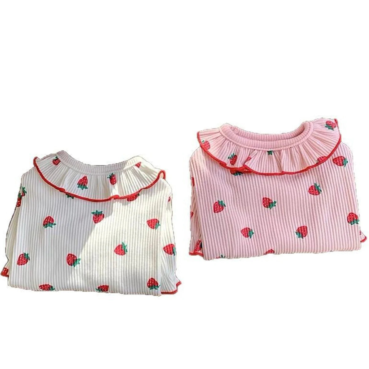 Strawberry Print Summer Top
