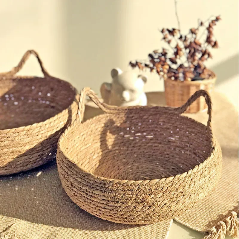 Hand-Woven Cat Basket Bed