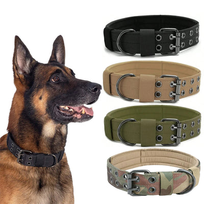 Tactical Military-Style Dog Collar