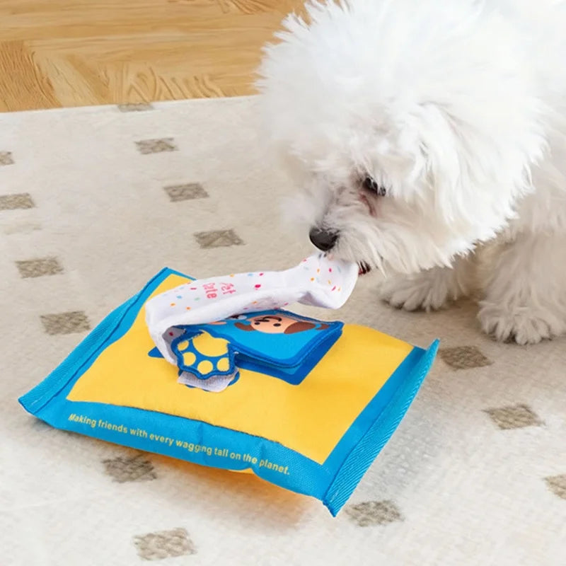 Snuffle Tissue Box Dog Toy