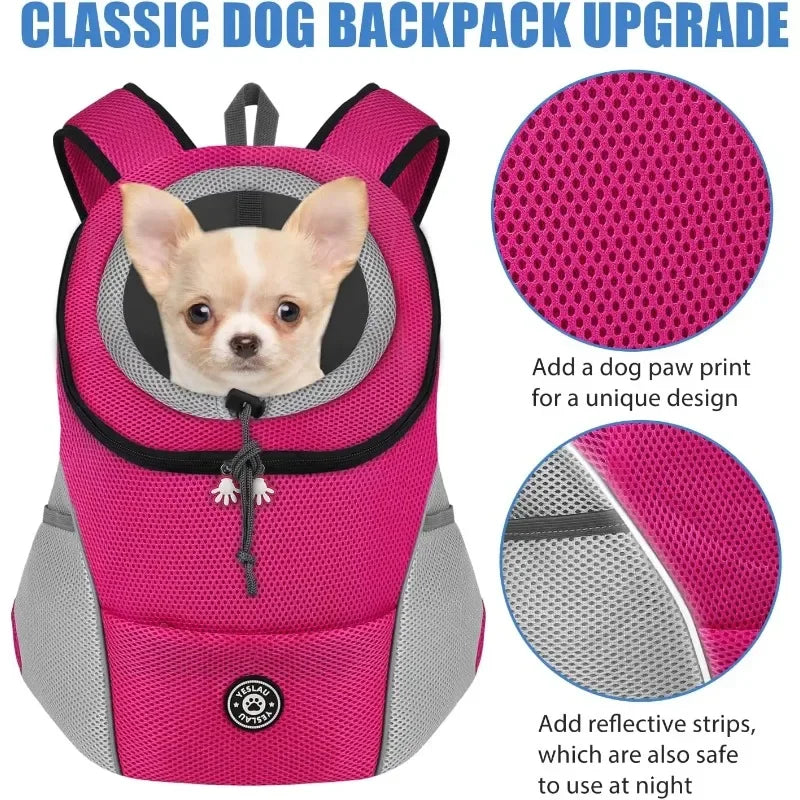 Front Pack Dog Carrier Backpack