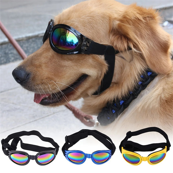Foldable Retro Sunglasses for Dogs