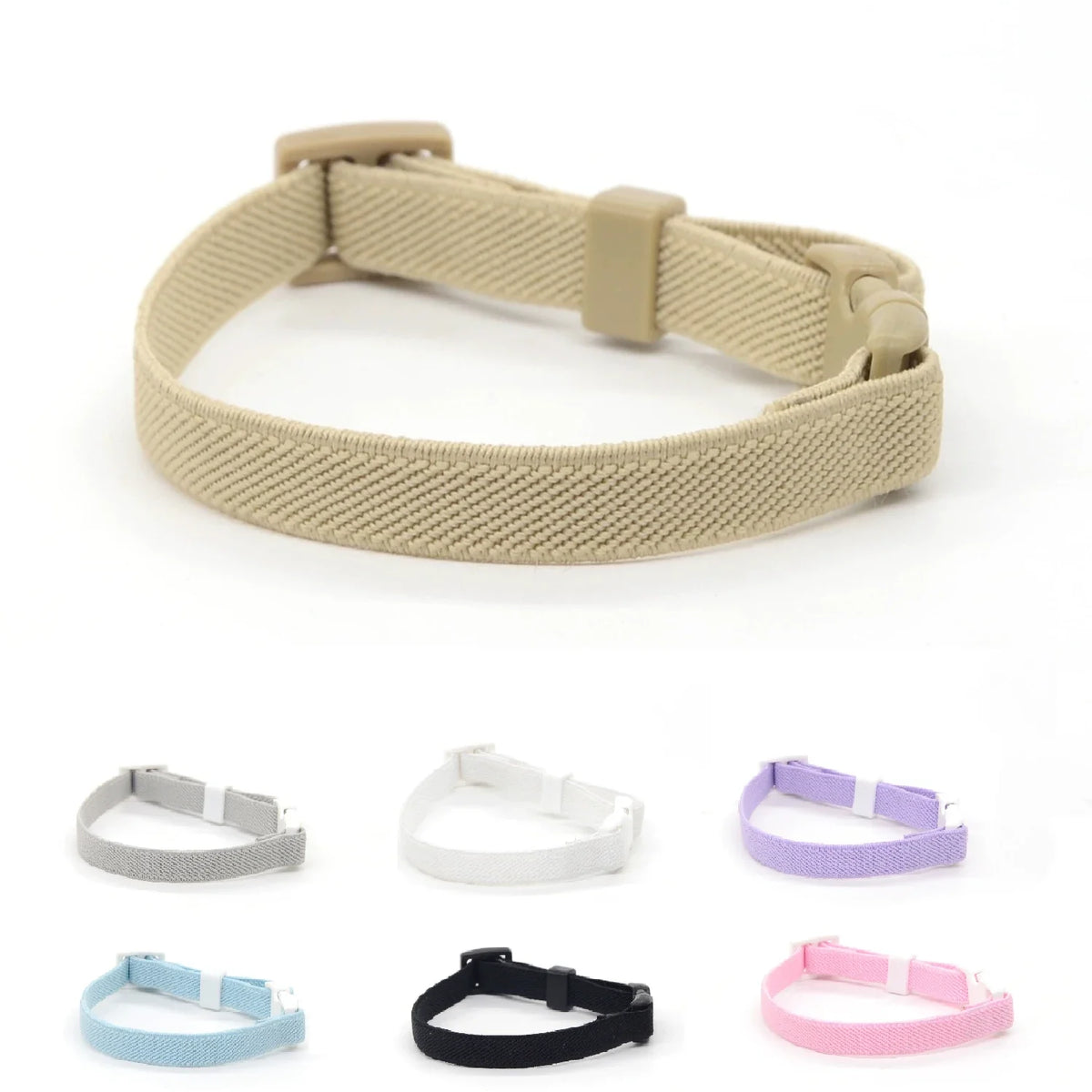Stretchy Elastic Safety Collar for Cats