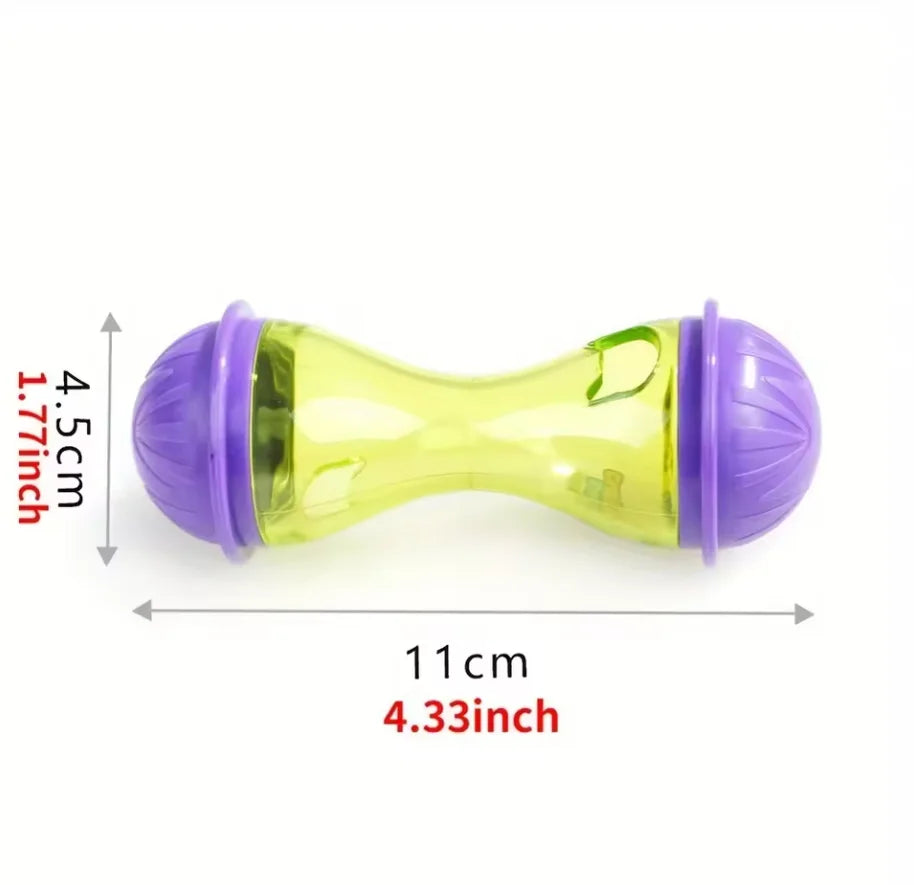Treat Dispenser Dumbbell Toy