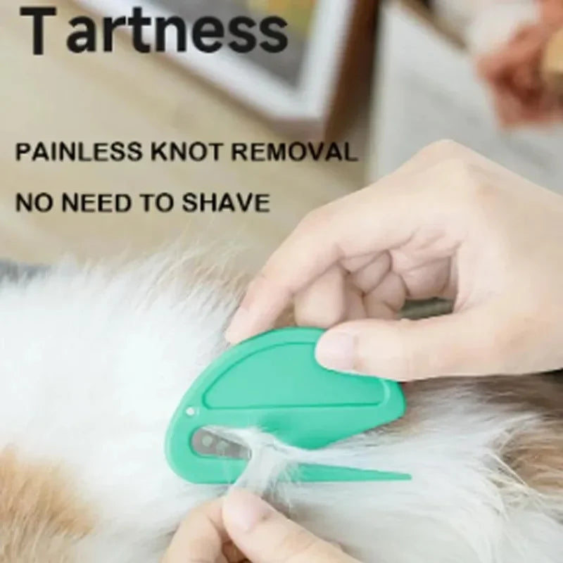 Pet Knot Cutter for Tangles and Mats