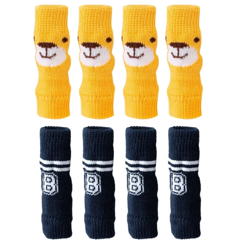 Knitted Leg Warmers for Small Dogs