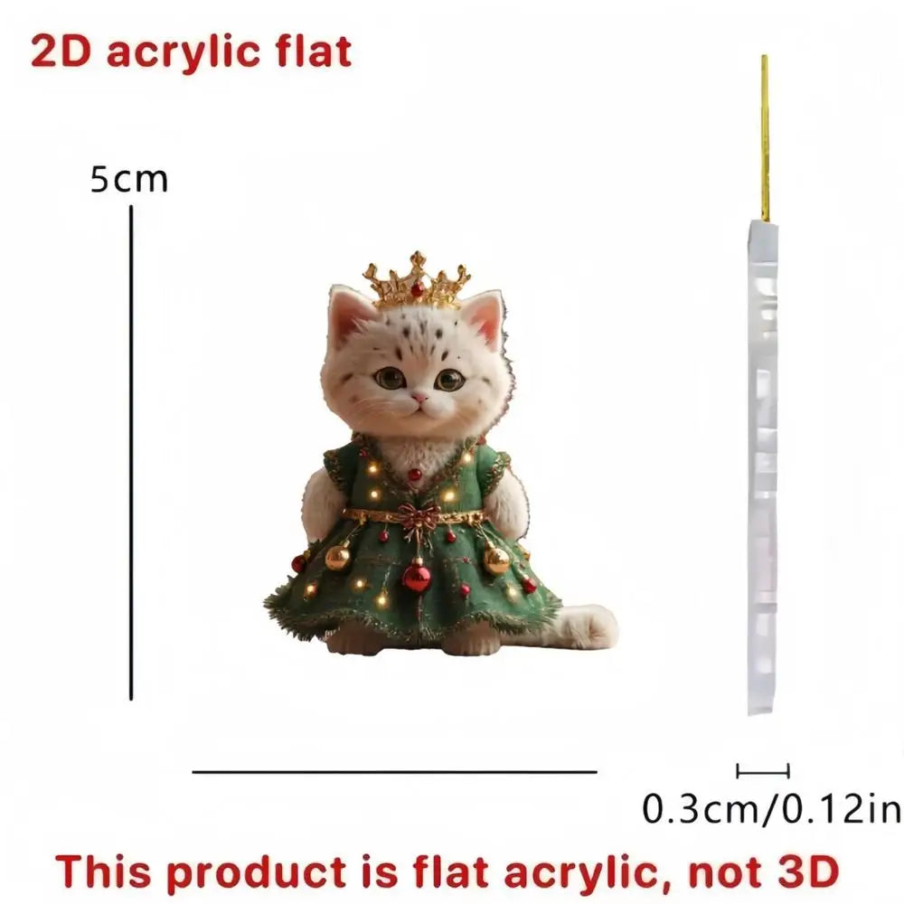 Hanging Cat Ornament