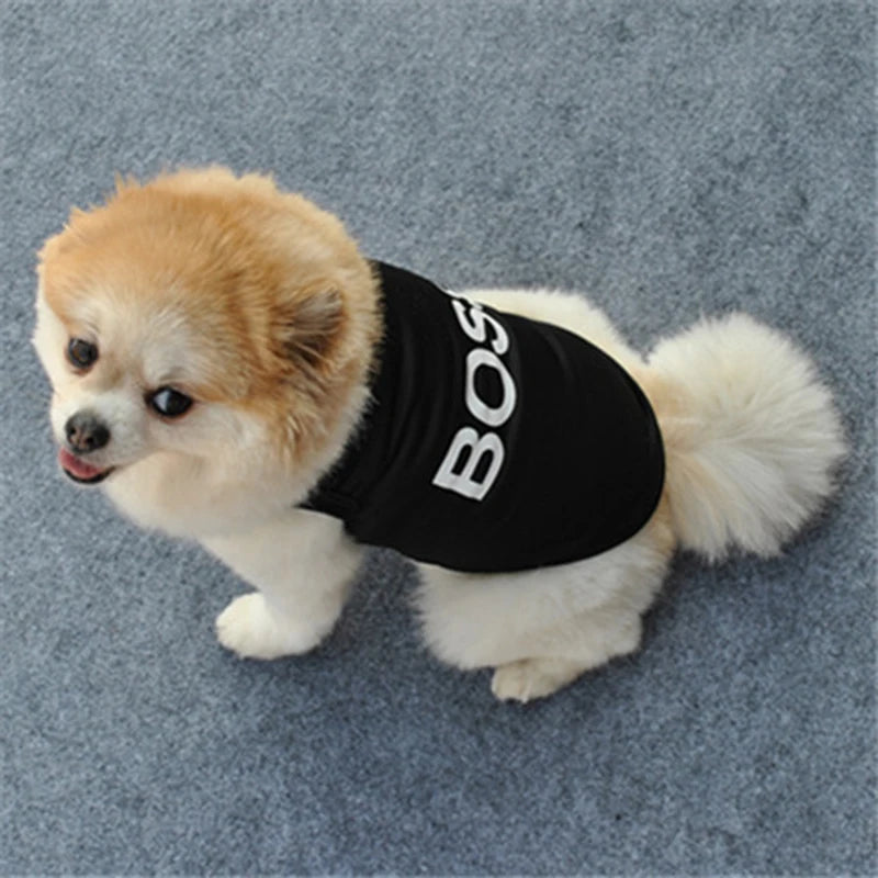 Printed Summer Vest for Small Dogs