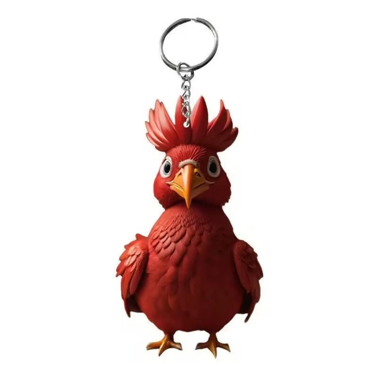 Acrylic Cat Keyring