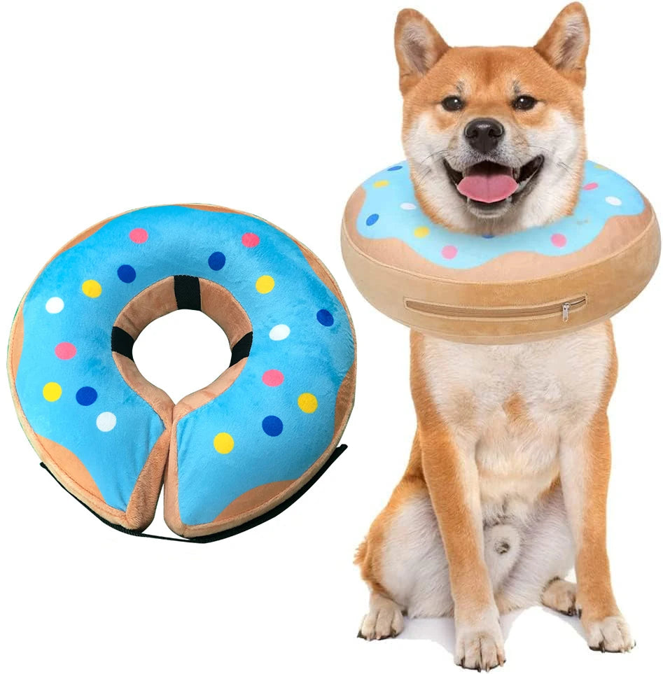 Inflatable Recovery Collar - Sky Blue / S