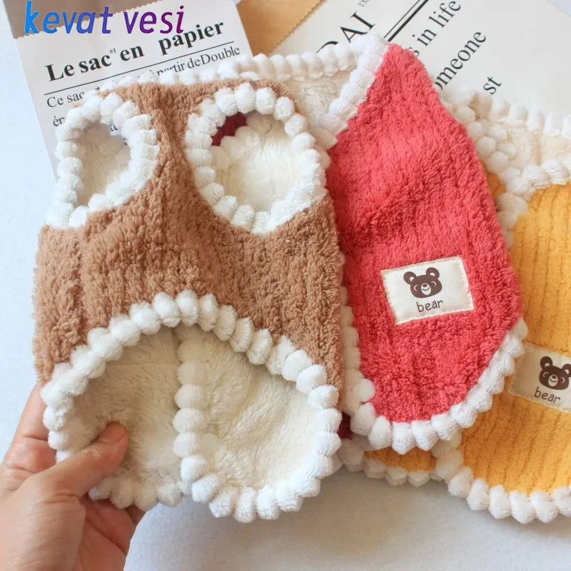 Fleece Teddy Coat for Small Dogs