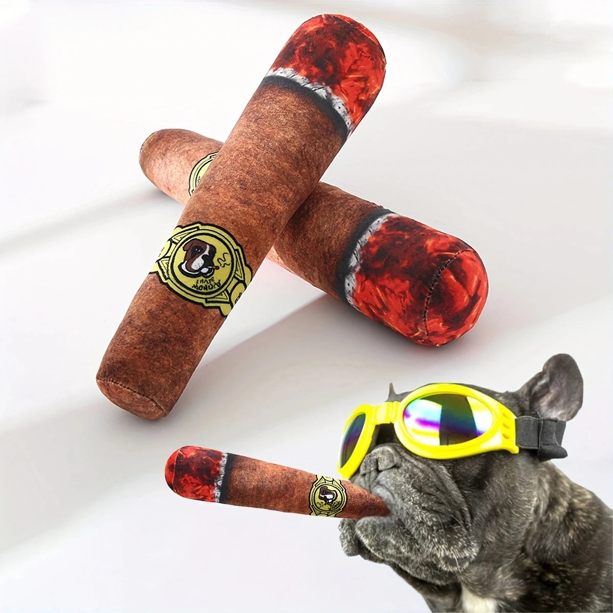Plush Cigar Chew Toy