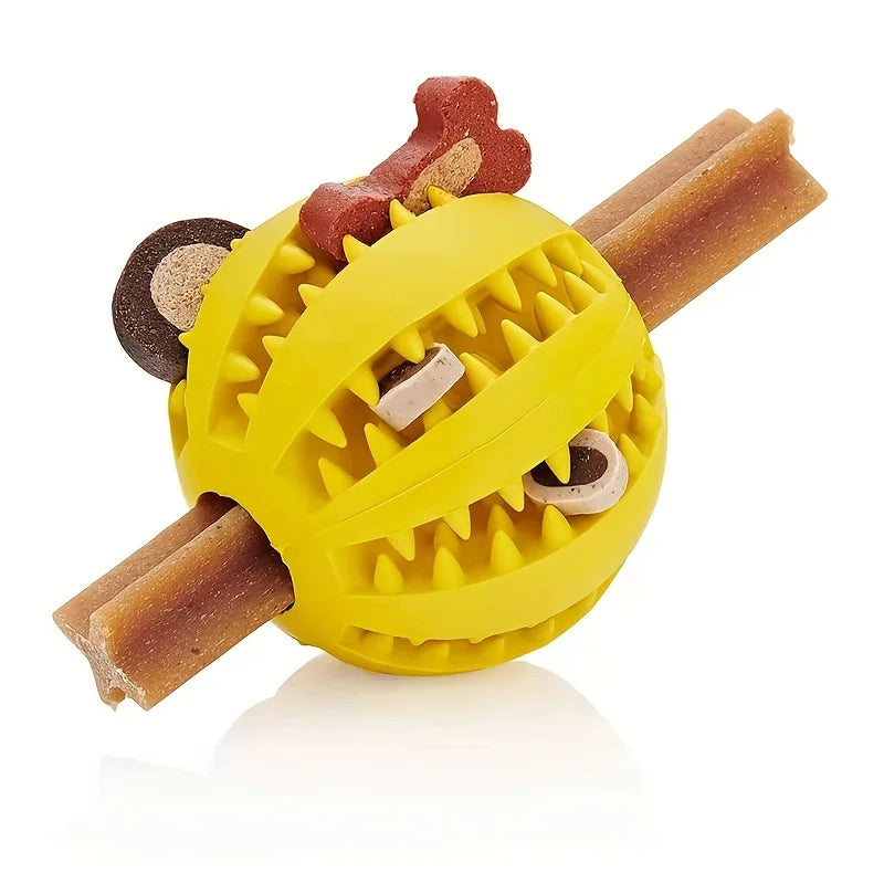 Rubber Treat Ball for Dogs