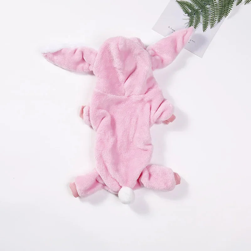 Fleece Animal Costume Hoodie for Small Dogs
