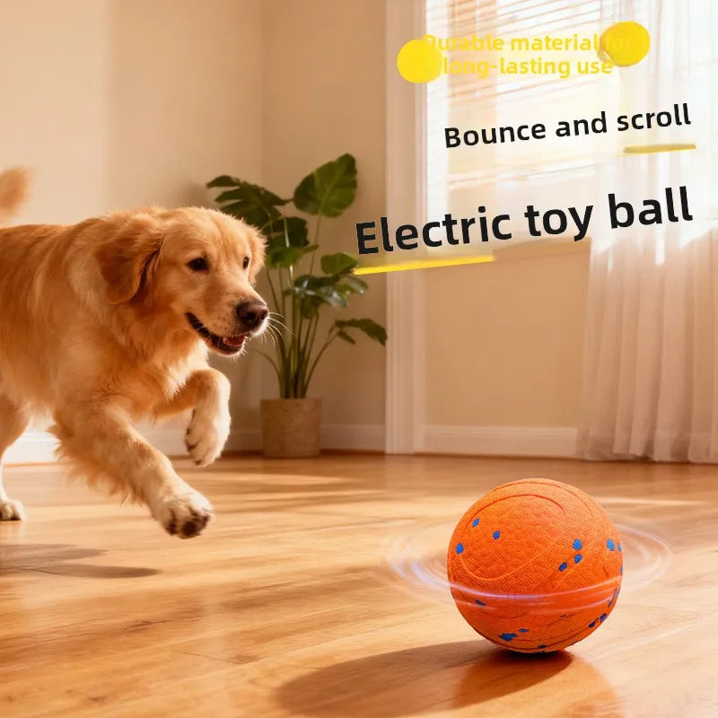 Rechargeable Rolling Ball Dog Toy