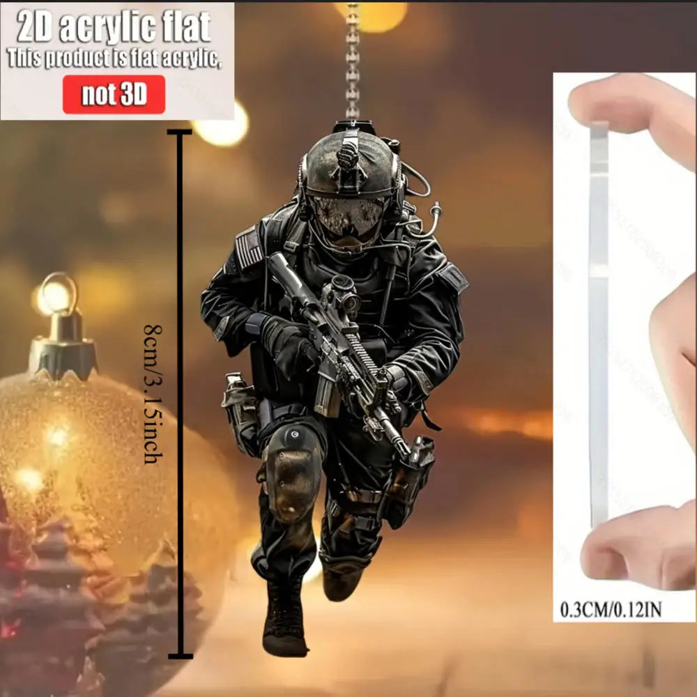 Hanging Cat Ornament