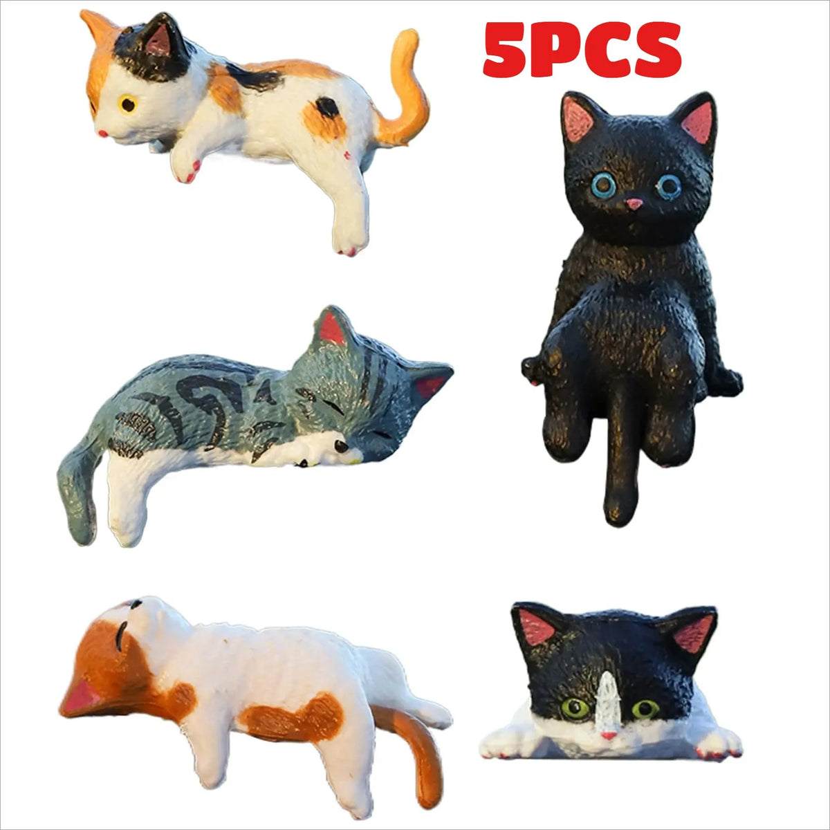 Mini Healing Cat Figurines