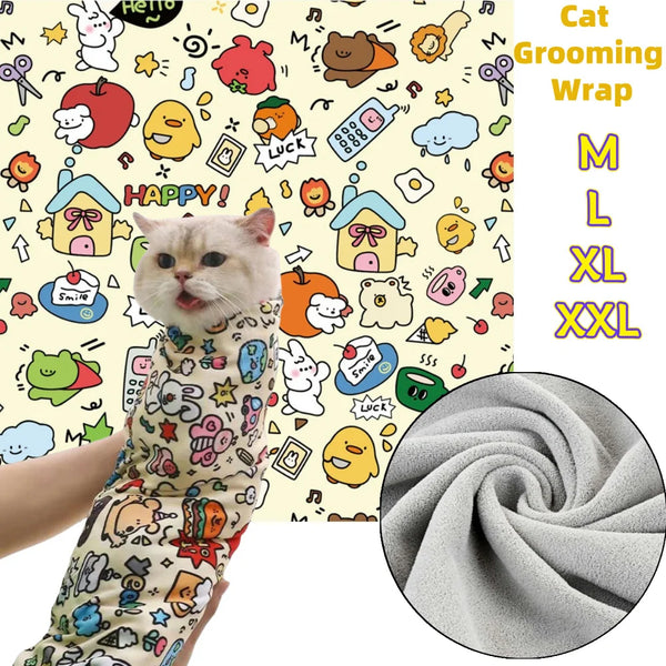 Cat Grooming Wrap
