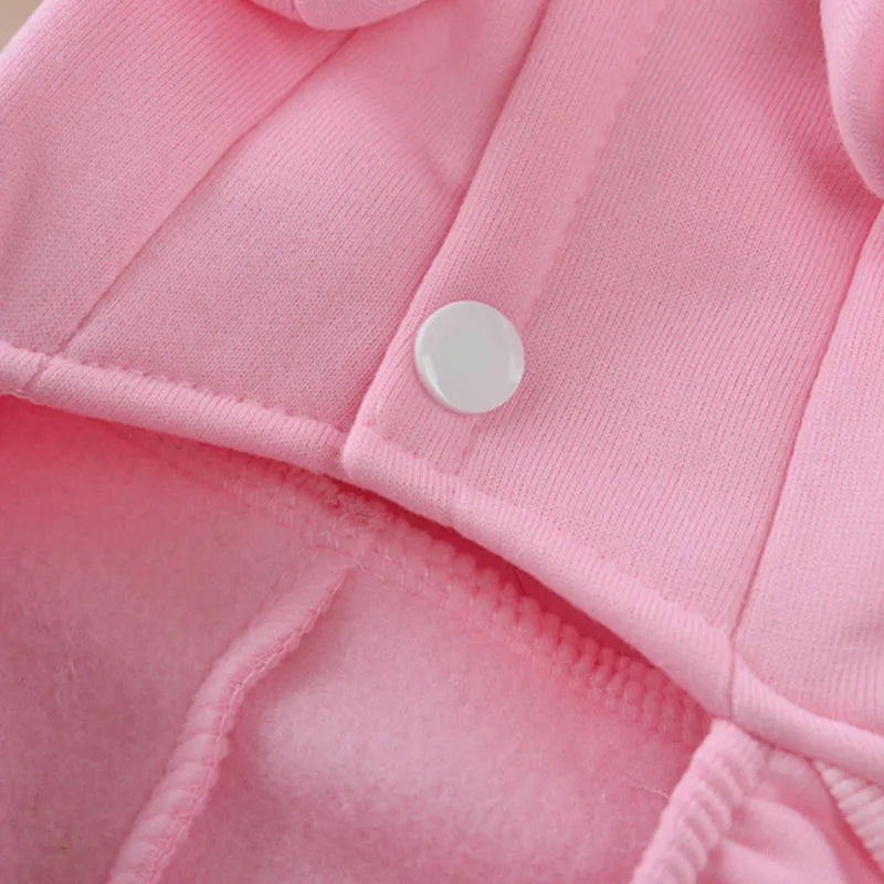 Hooded Tracksuit Jumpsuit for Small Dogs
