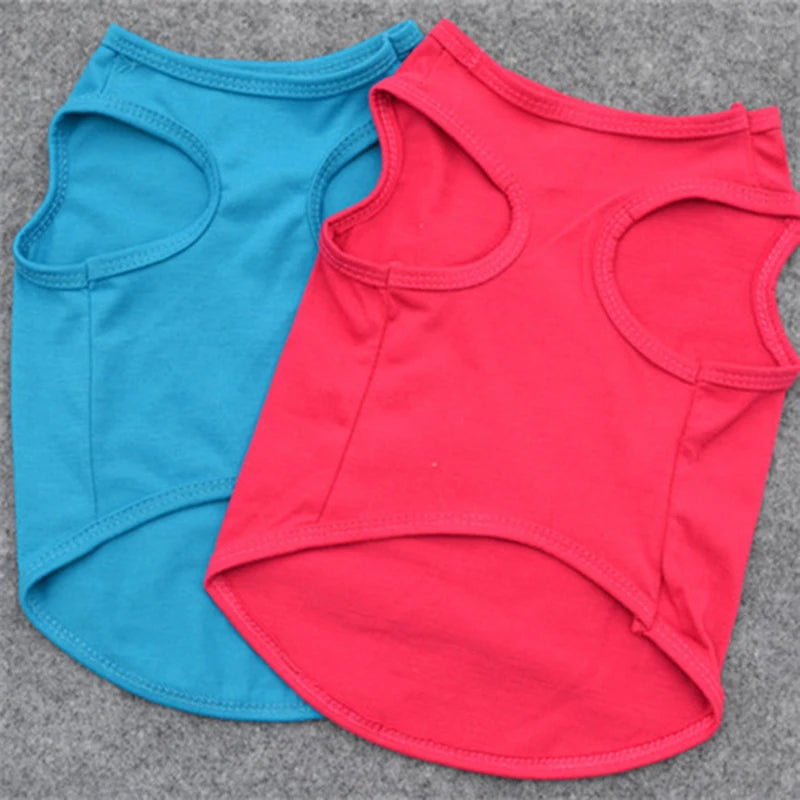 Printed Summer Vest for Small Dogs