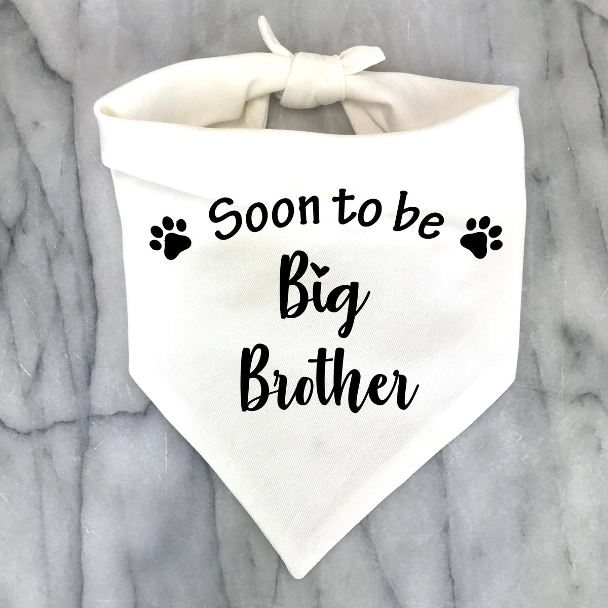 Big Sister or Big Brother Dog Bandana