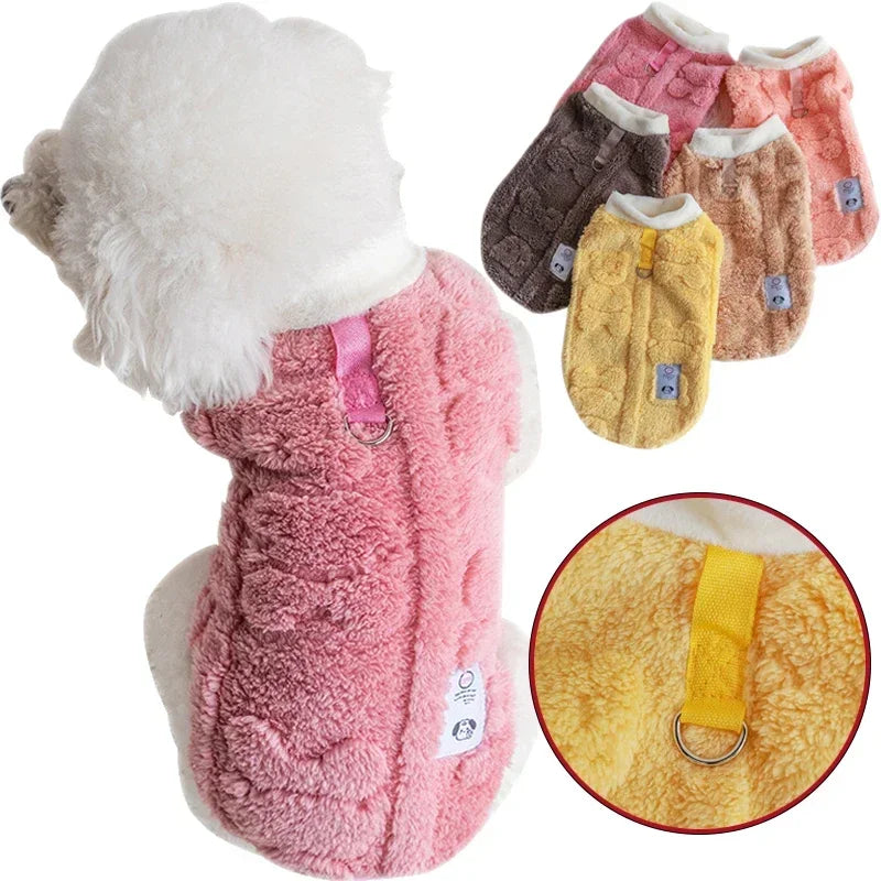 Soft Fleece Pullover for Small Dogs