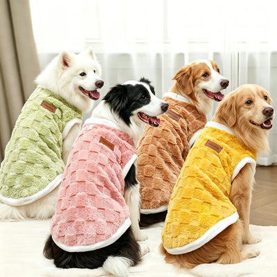 Quilted Fleece Jumper, Sizes S to 8XL