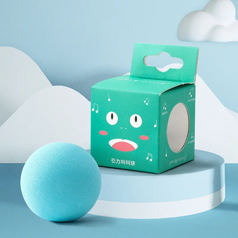 Chirping Plush Ball Cat Toys