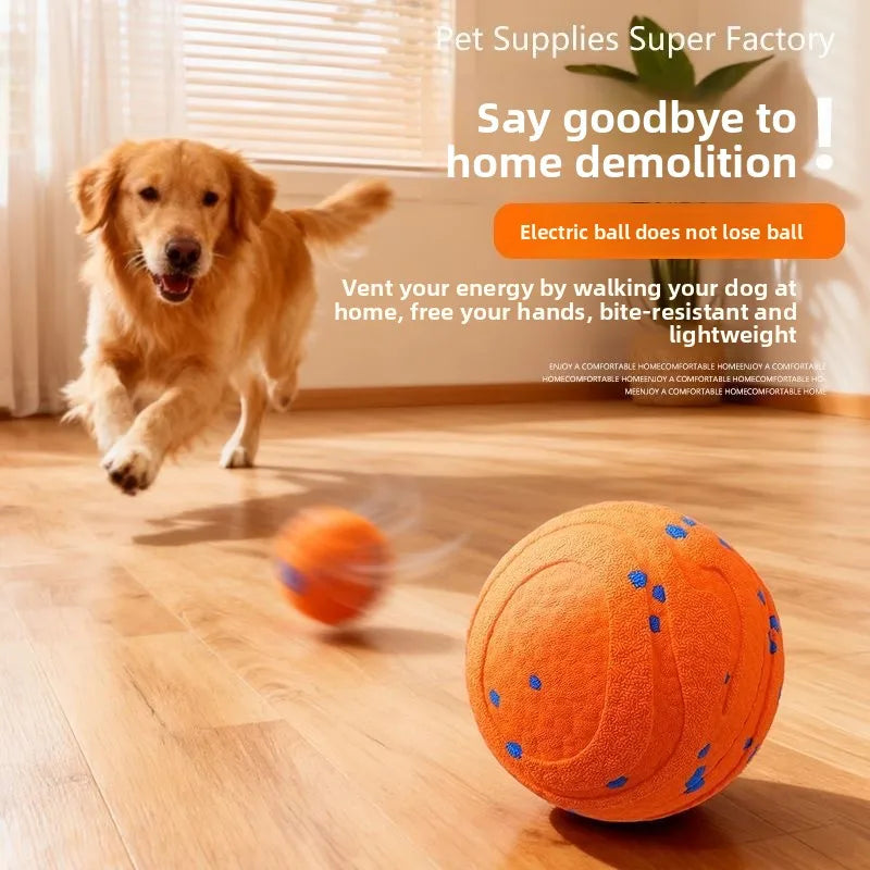 Rechargeable Rolling Ball Dog Toy