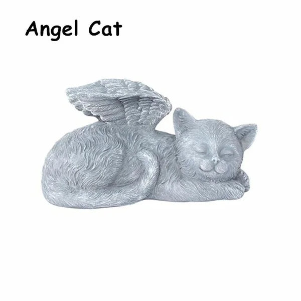 Angel Pet Garden Memorial Statue