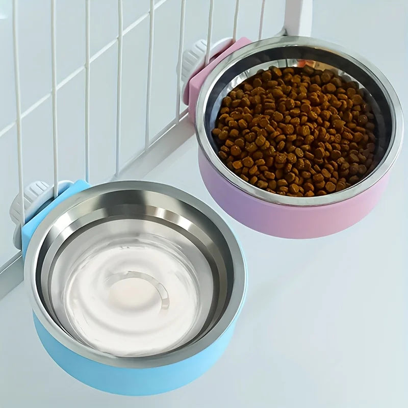 Hanging Stainless Steel Crate Bowl