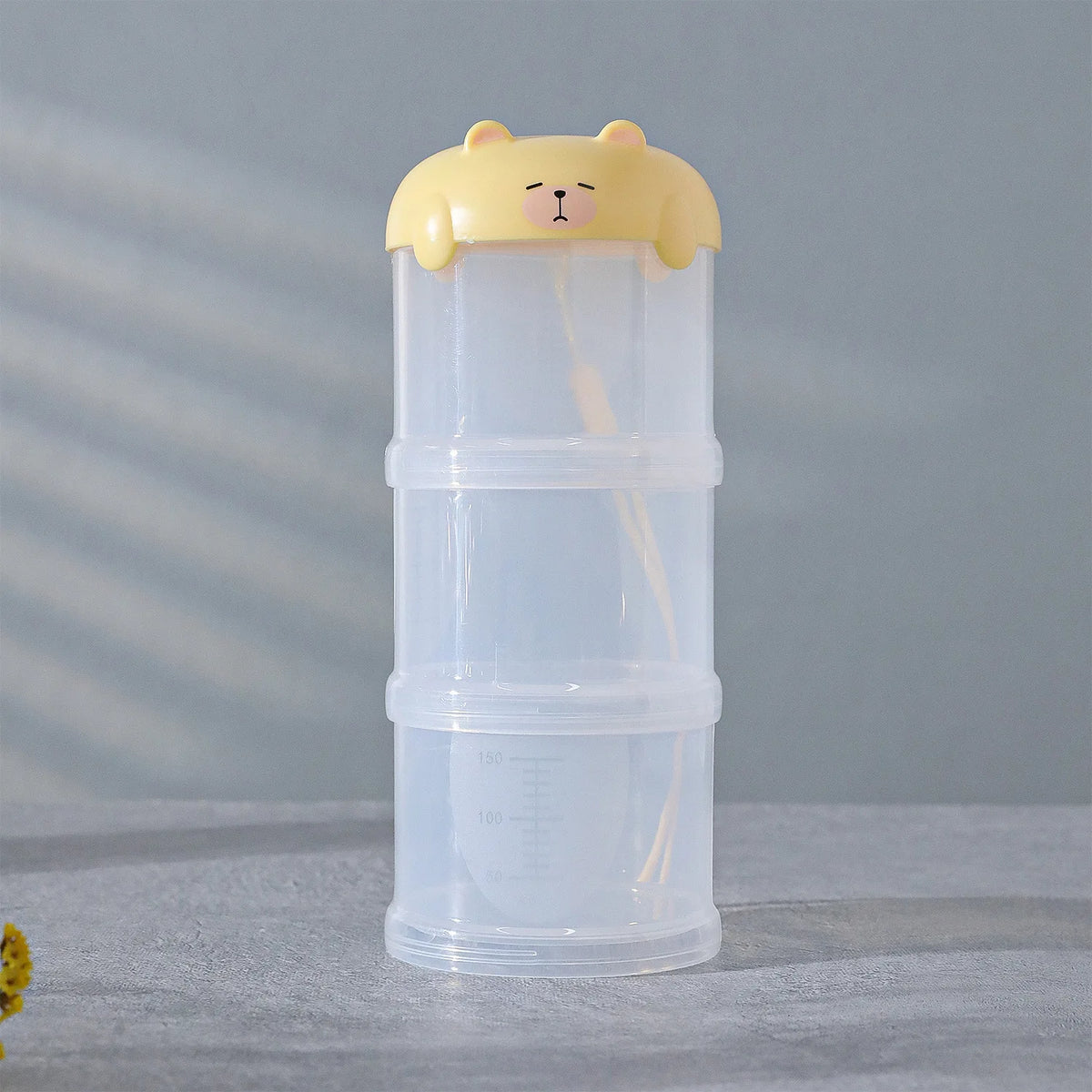 Stackable Treat and Food Pots - Yellow