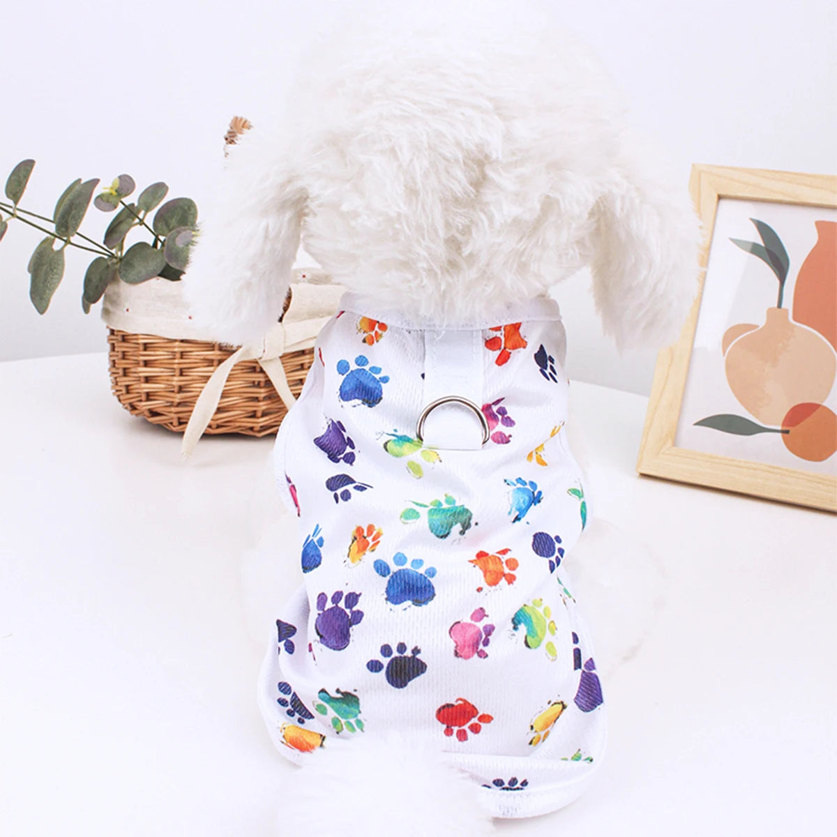Paw Print Summer Vest