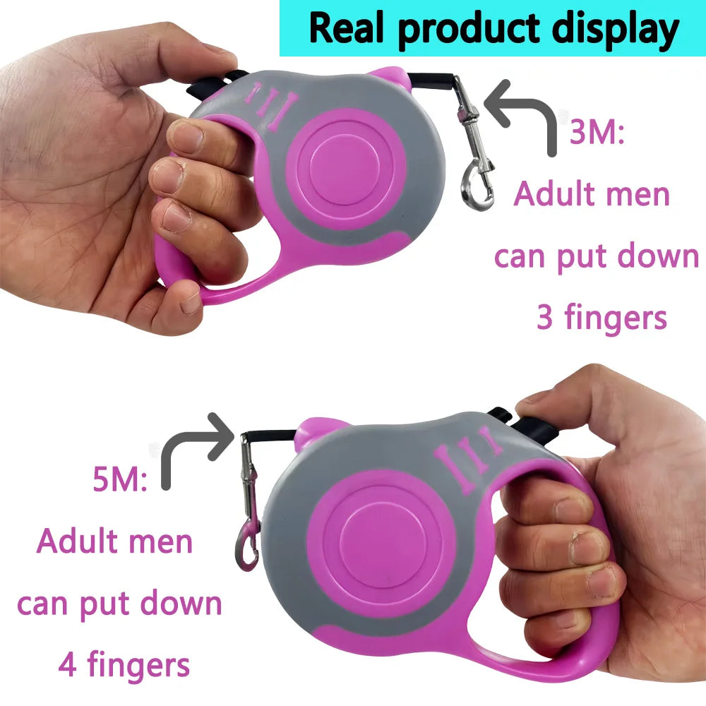 Retractable dog lead