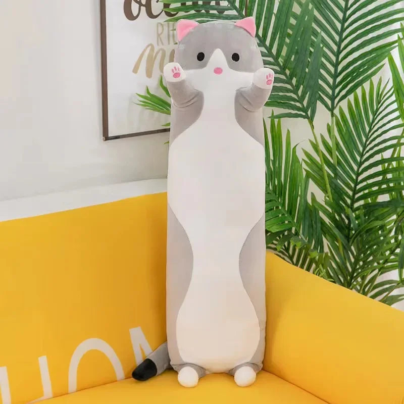 Long Cat Plush Pillow