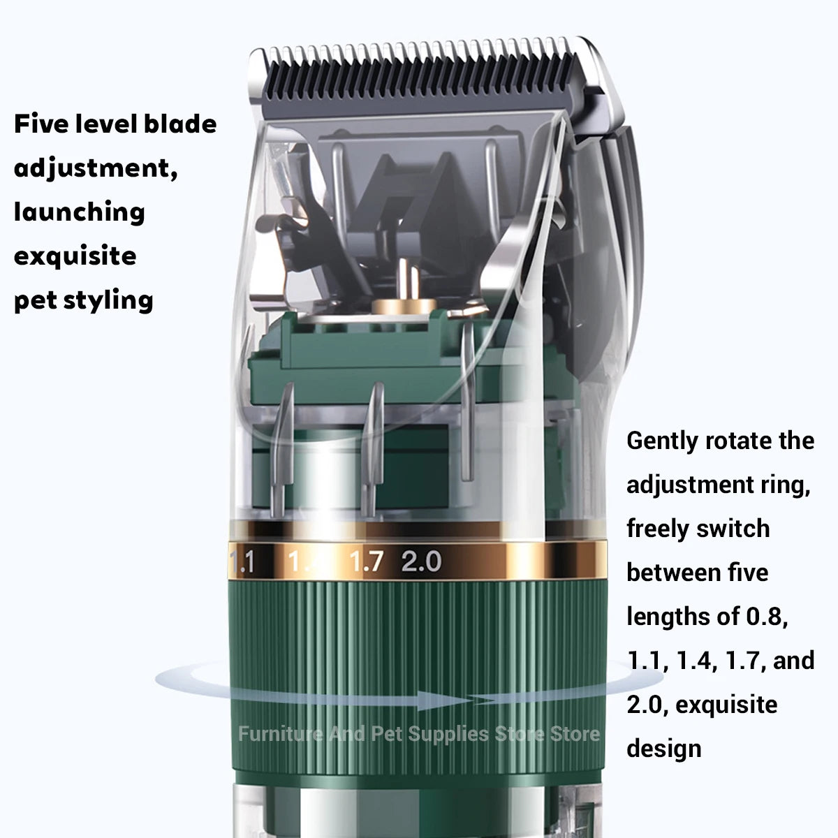 Rechargeable Pet Hair Clipper