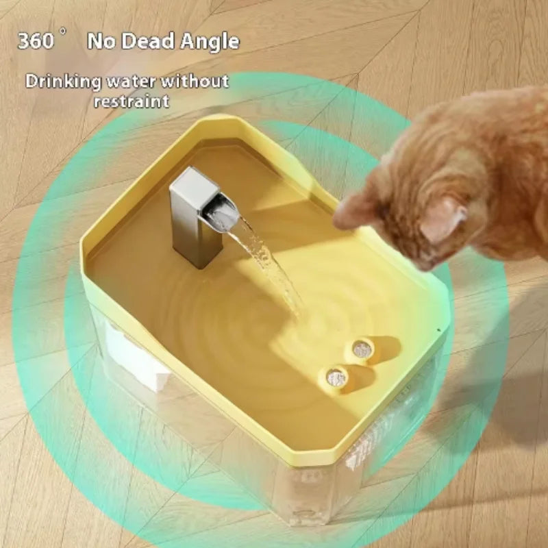 Clear Cat Water Fountain, 1.5 L
