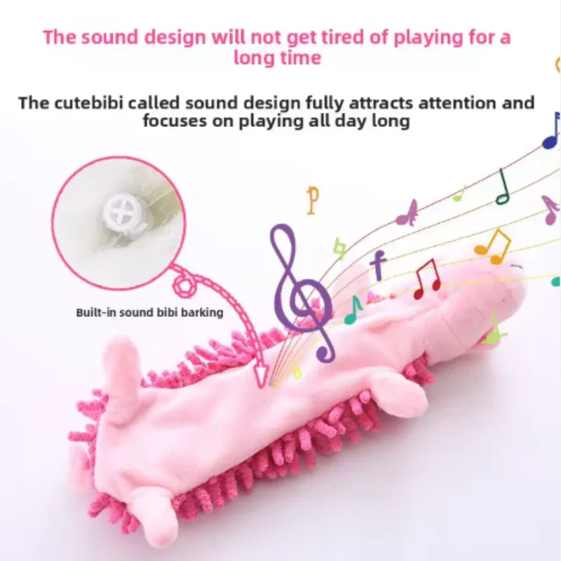 Small Squeaky Plush Animal Dog Toy