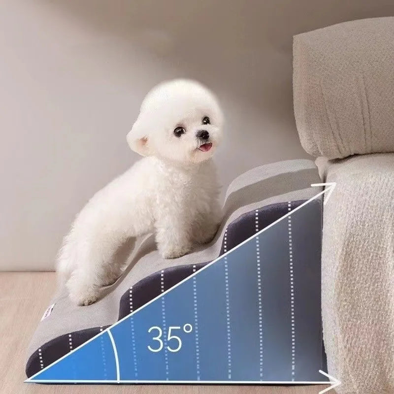 Foam Pet Steps for Beds and Sofas