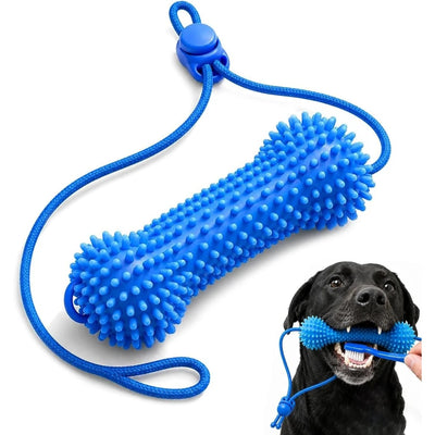 Dental Chew Toy with Rope for Dogs