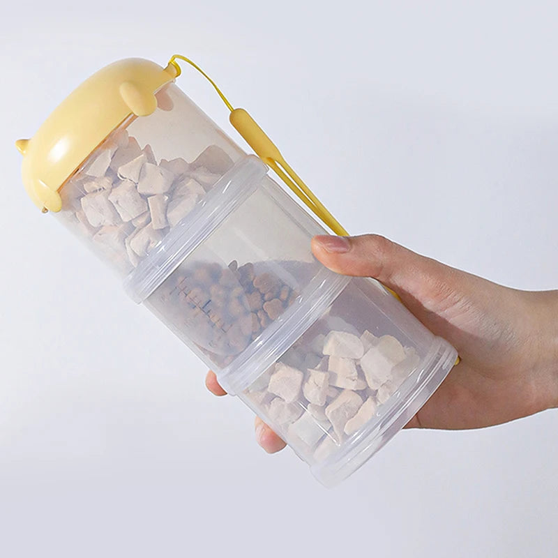 Stackable Treat and Food Pots