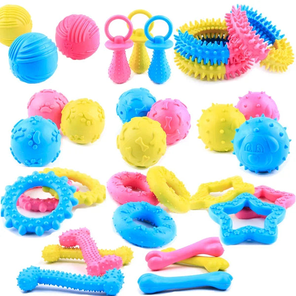 Rubber Chew Toys for Small Dogs